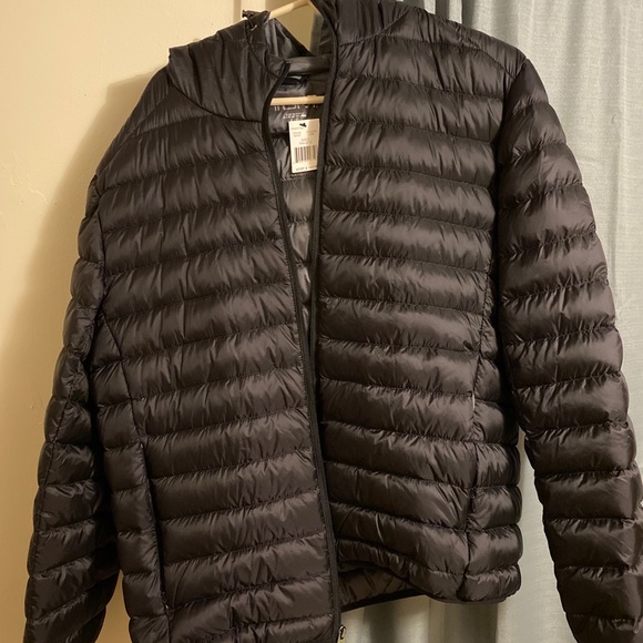 tumi mens packable down jacket